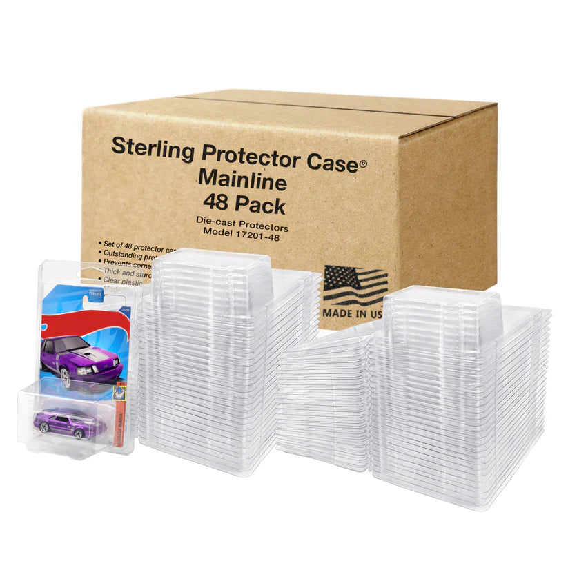 Sterling Protector Case Mainline 모델 17201 카드 크기 6.5인치 x 4.25인치에 맞습니다.