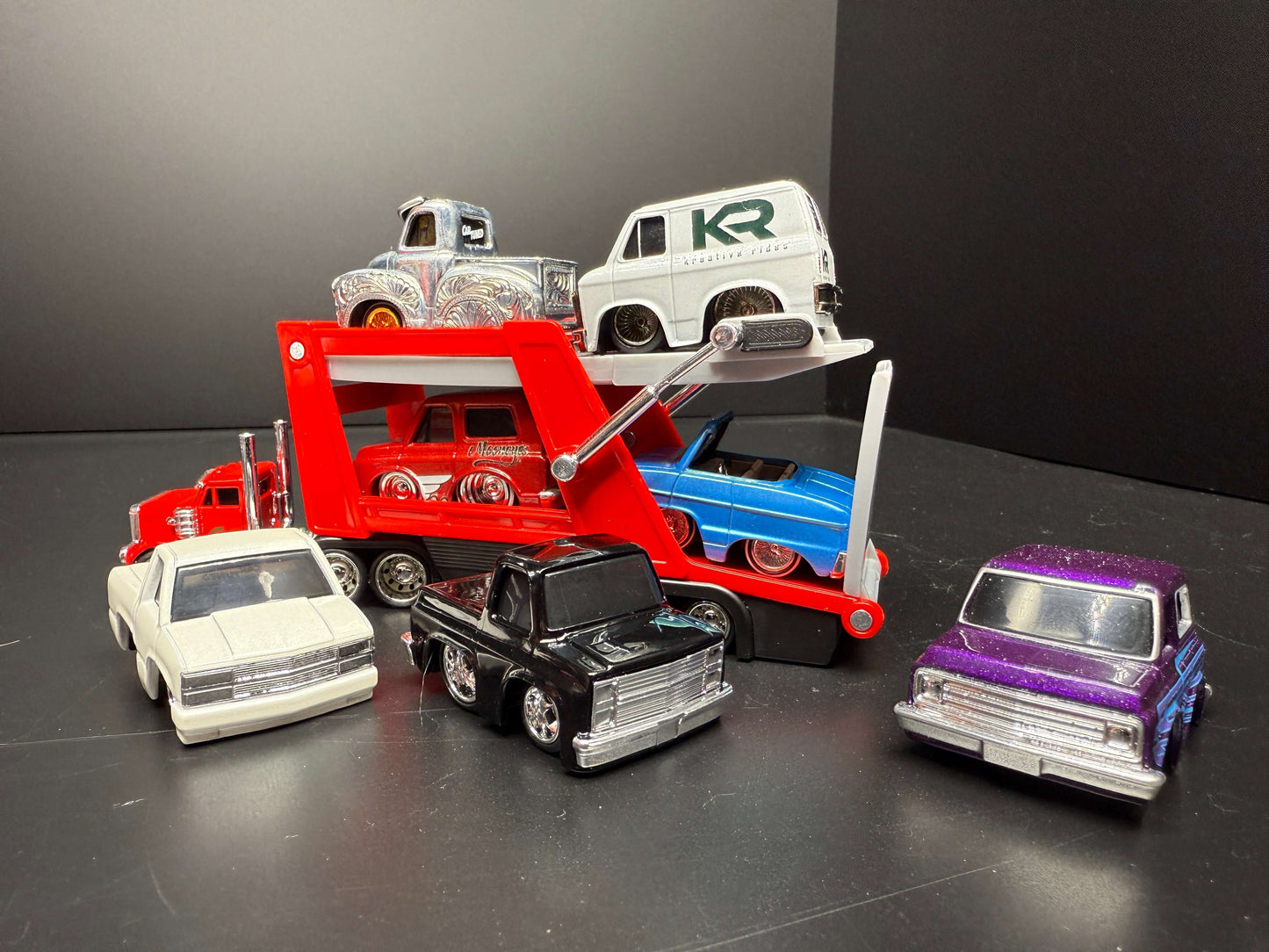 Car Tuned RIG$ Custom Car Carrier Trailer Plugs