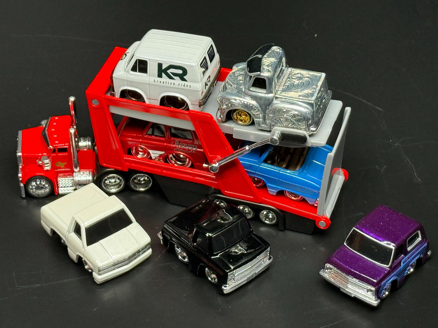 Car Tuned RIG$ Custom Car Carrier Trailer Plugs