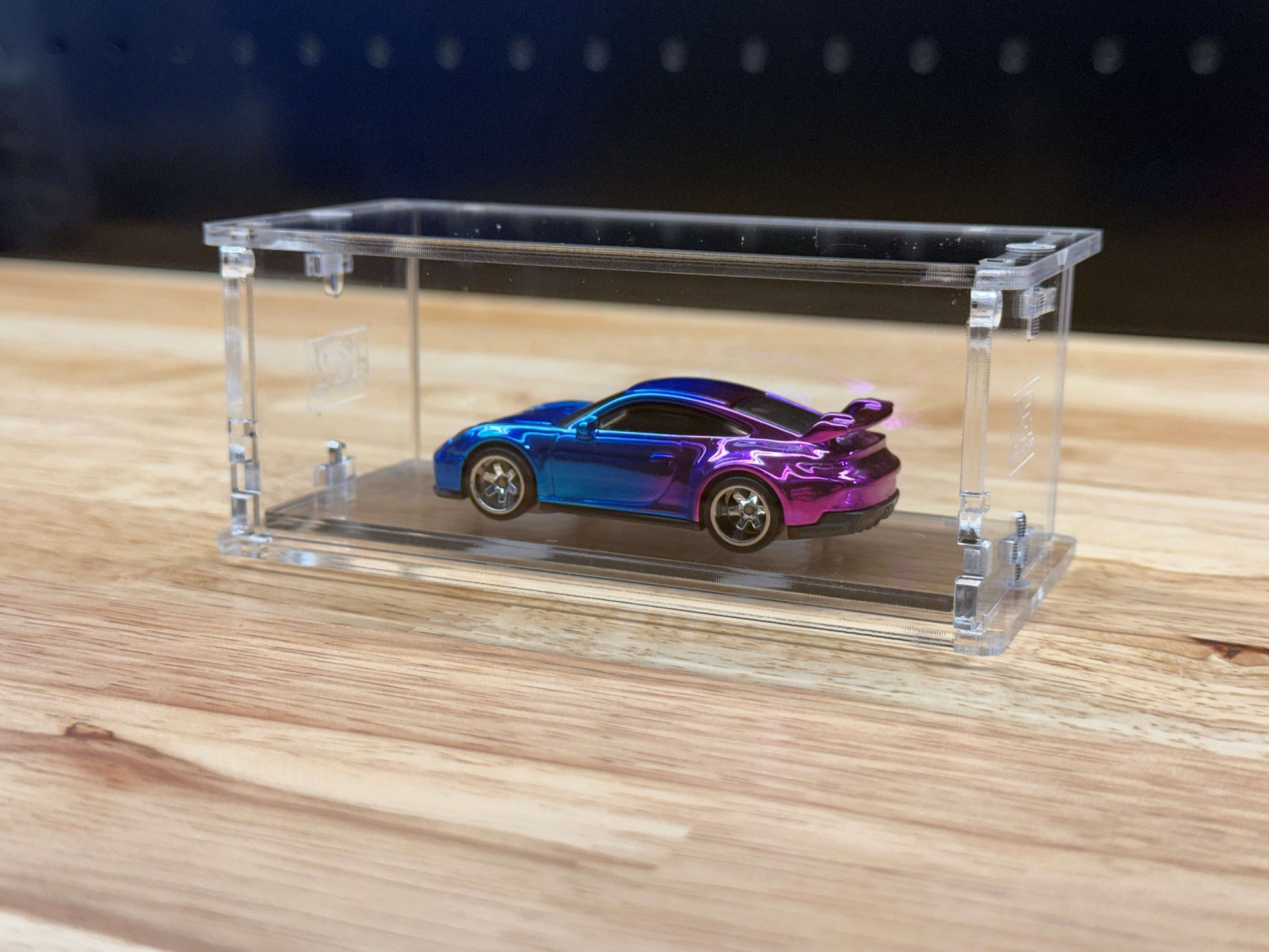 Customizers Standard Diecast Acrylic Display with optional removable base