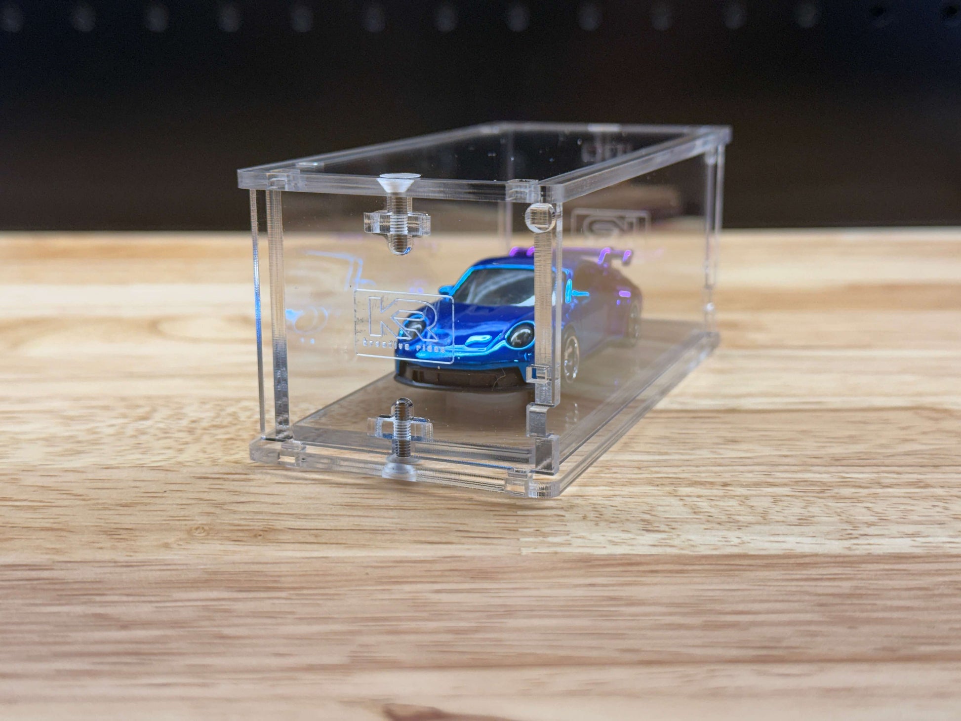 Customizers Standard Diecast Acrylic Display with optional removable base