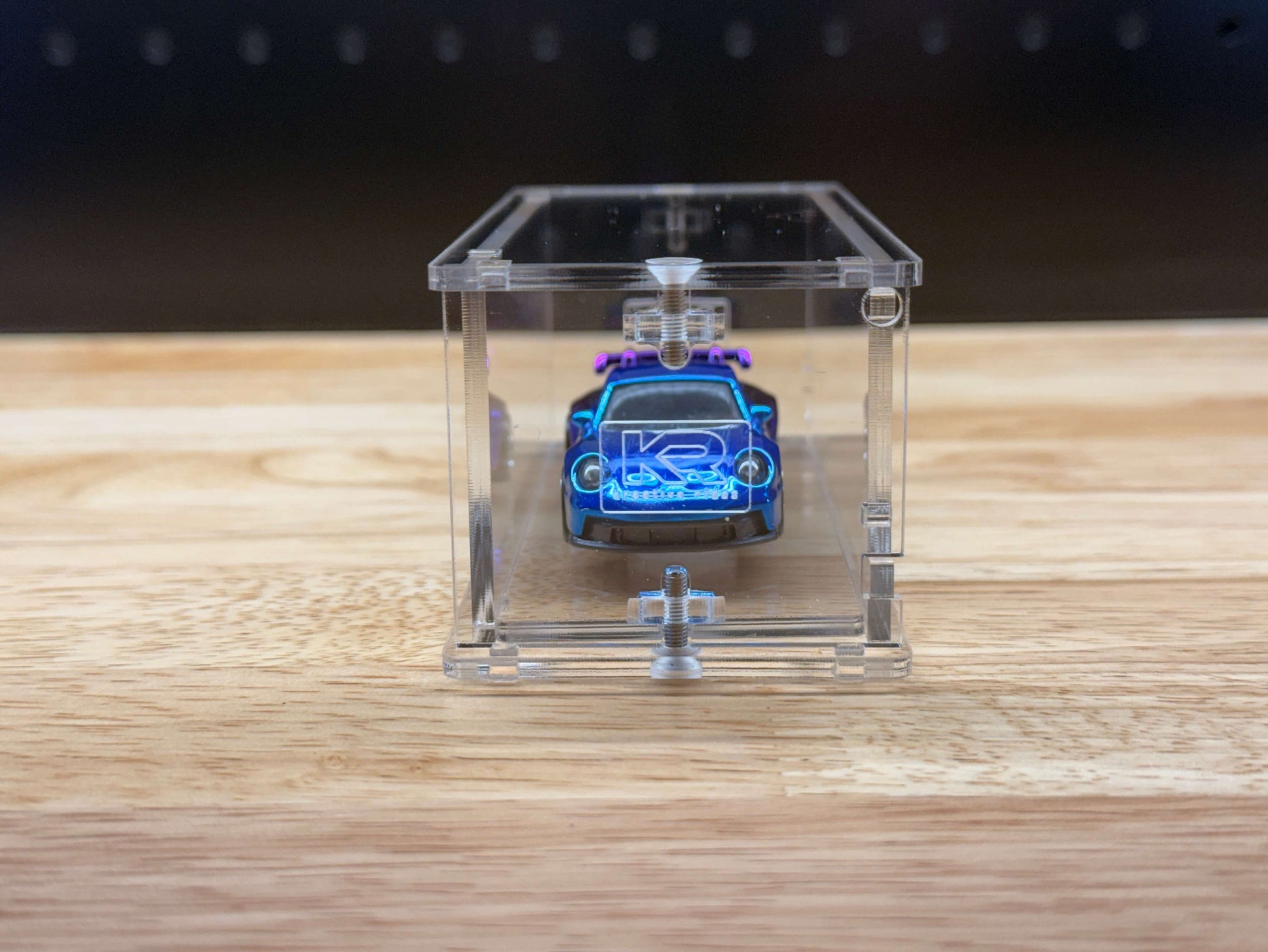 Customizers Standard Diecast Acrylic Display with optional removable base