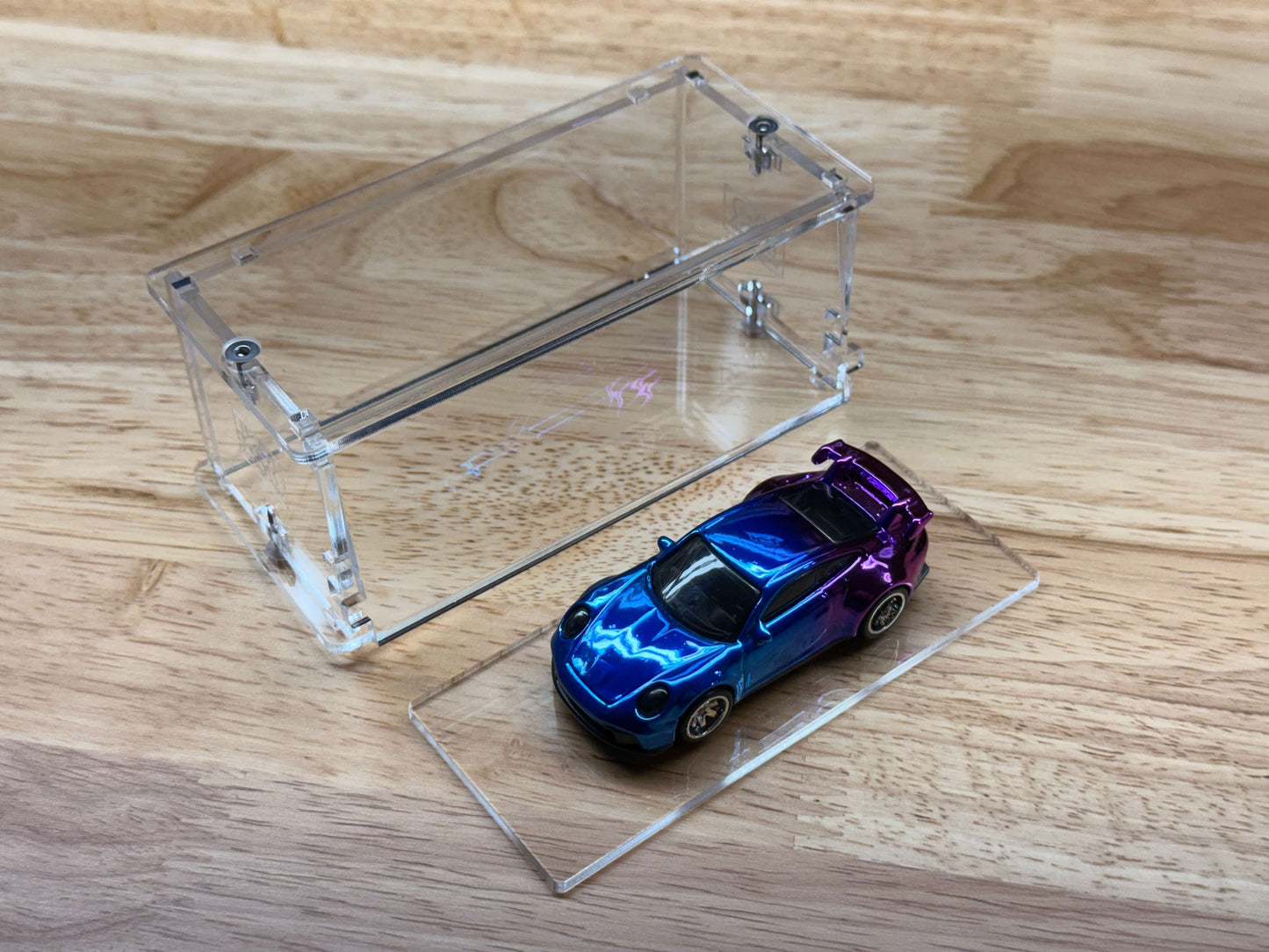 Customizers Standard Diecast Acrylic Display with optional removable base