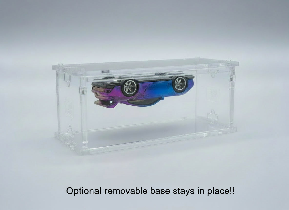 Customizers Standard Diecast Acrylic Display with optional removable base