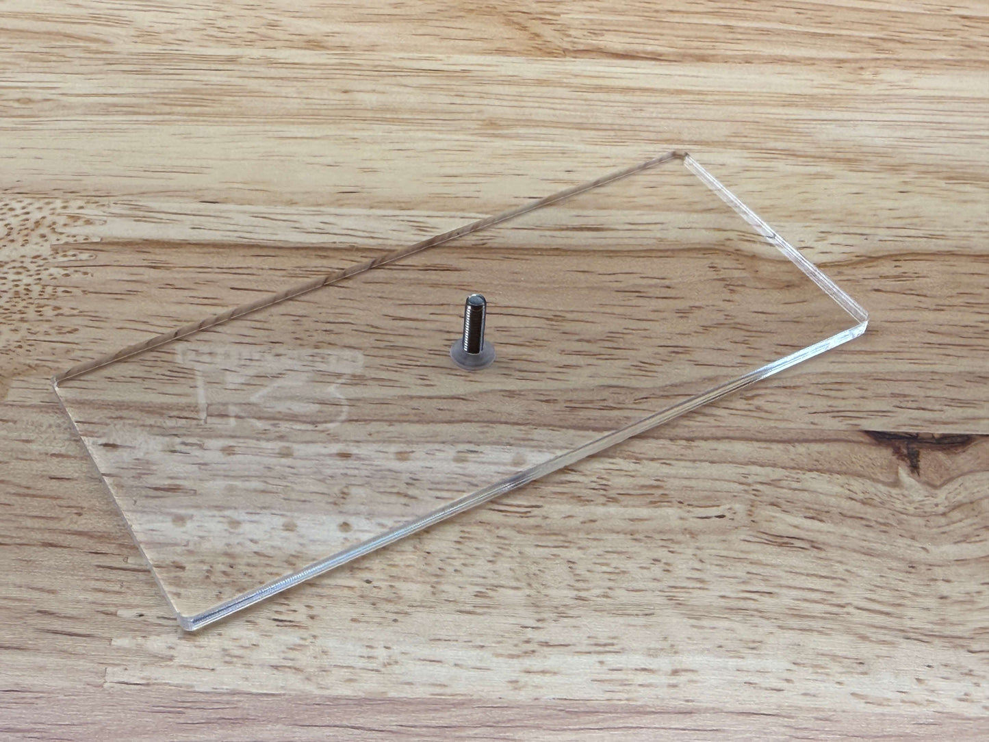 Customizers Standard Diecast Acrylic Display with optional removable base