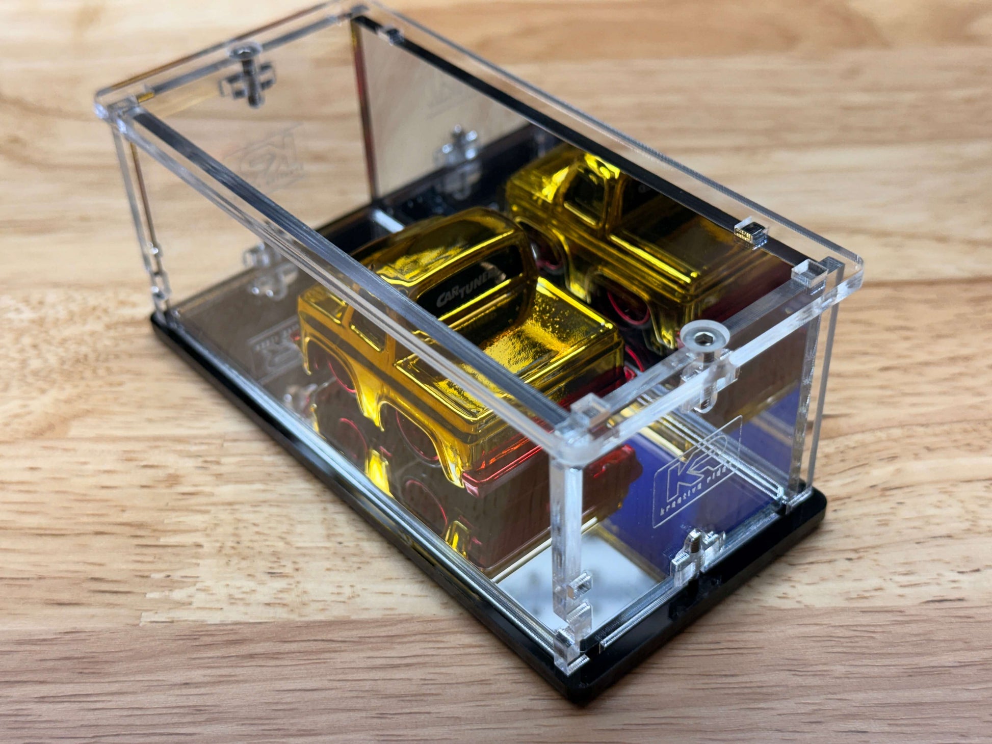 Customizers Standard Diecast Acrylic Display with optional removable base