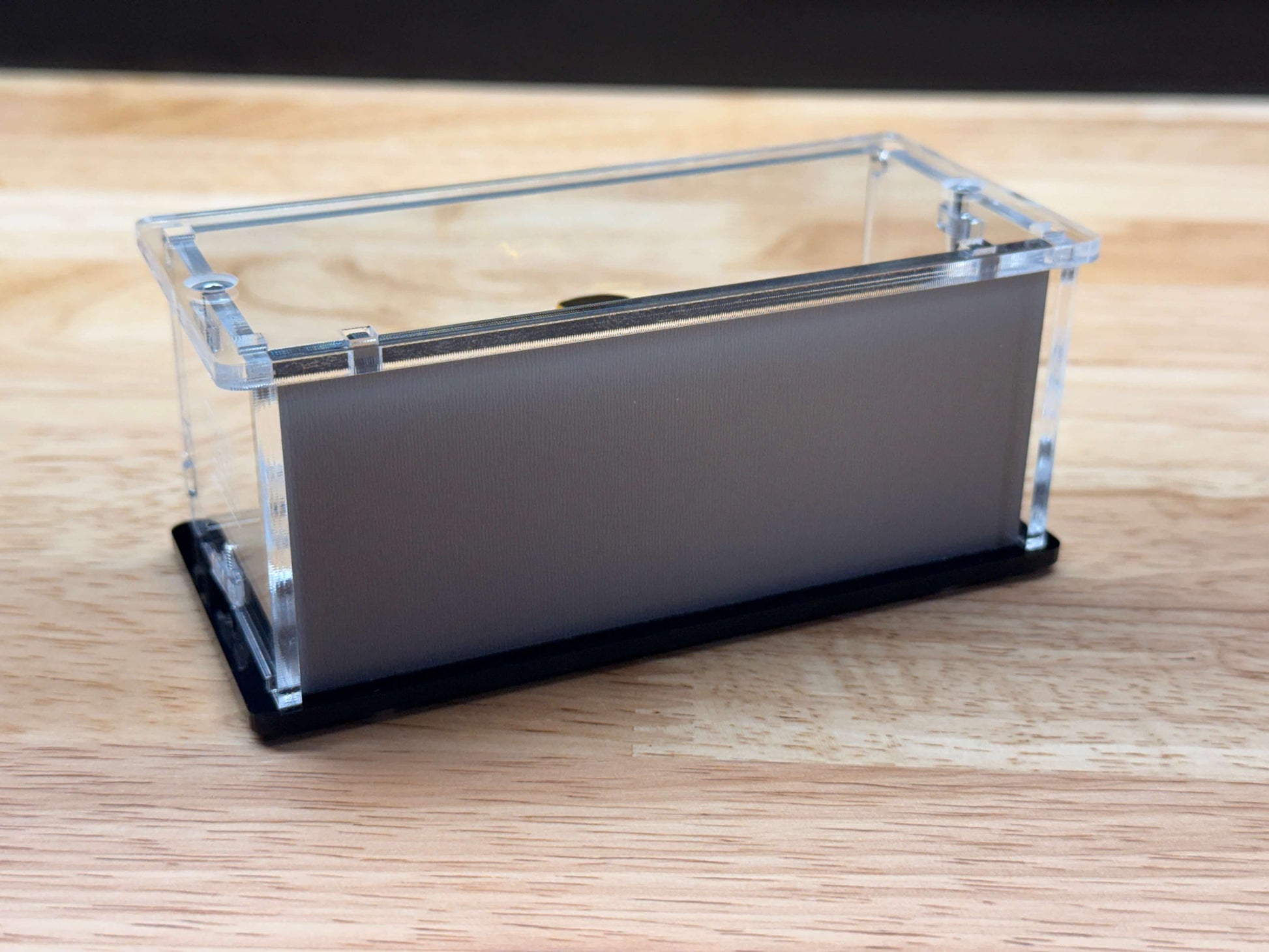 Customizers Standard Diecast Acrylic Display with optional removable base