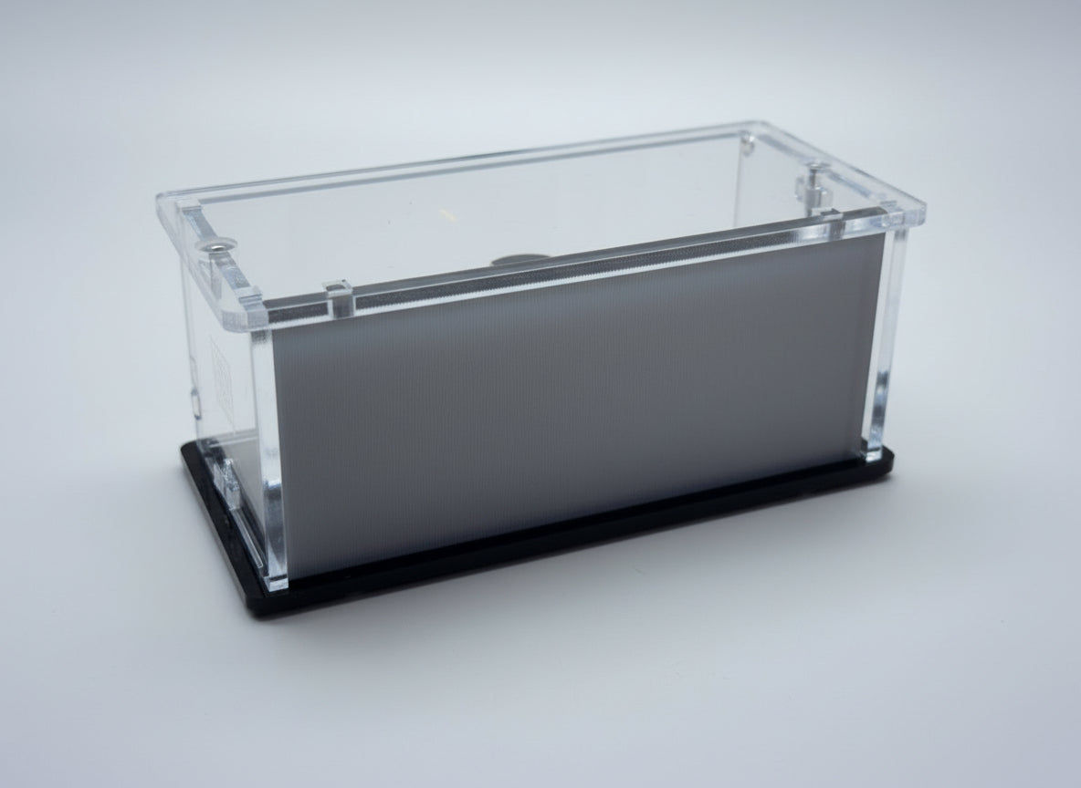 Customizers Standard Diecast Acrylic Display with optional removable base
