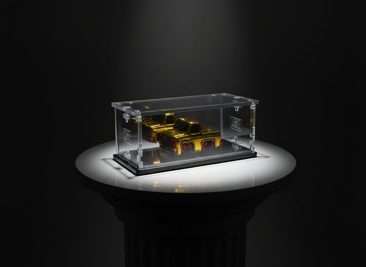 Customizers Standard Diecast Acrylic Display with optional removable base