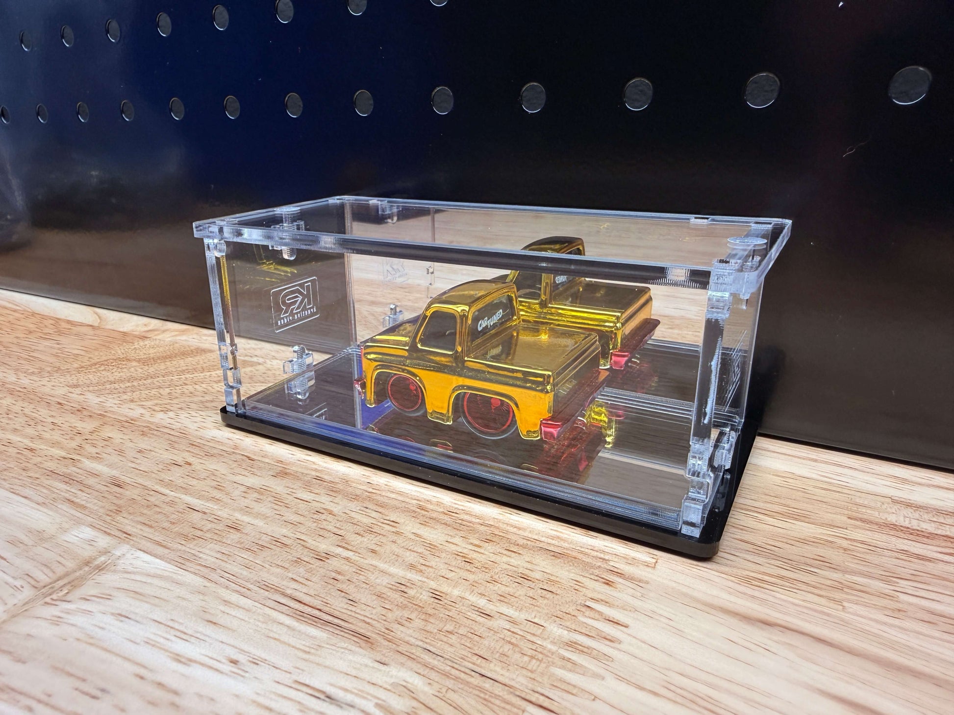 Customizers Standard Diecast Acrylic Display with optional removable base