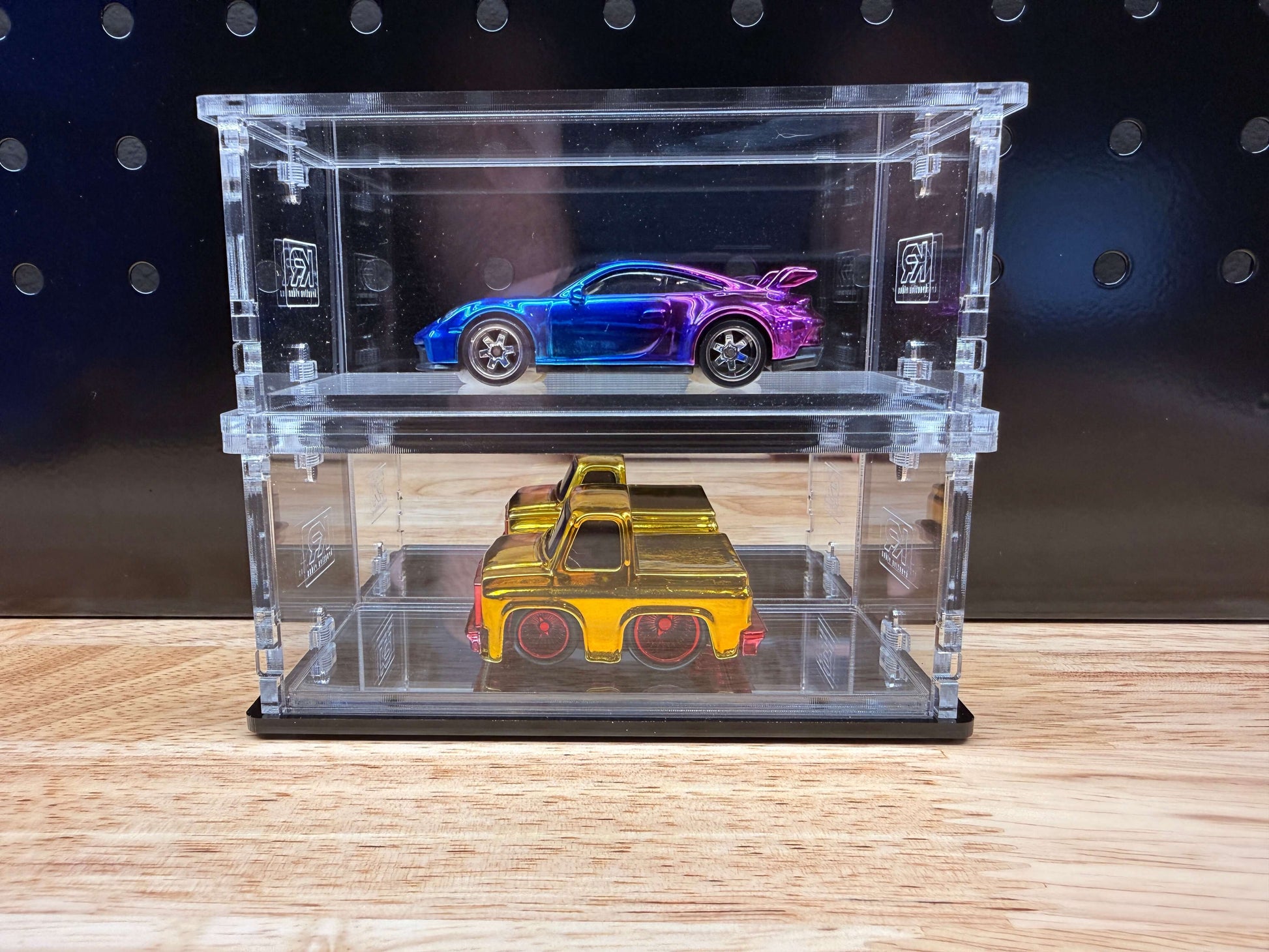 Customizers Standard Diecast Acrylic Display with optional removable base