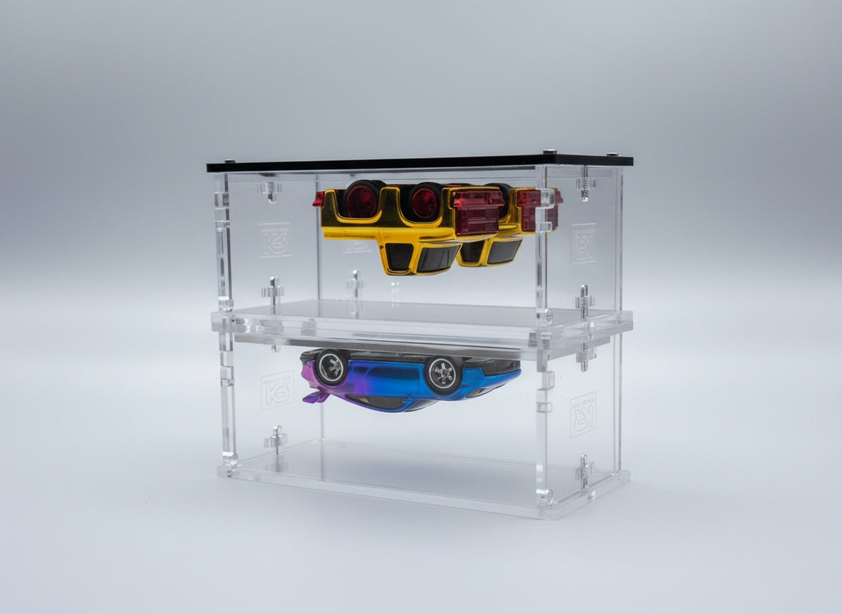 Customizers Standard Diecast Acrylic Display with optional removable base