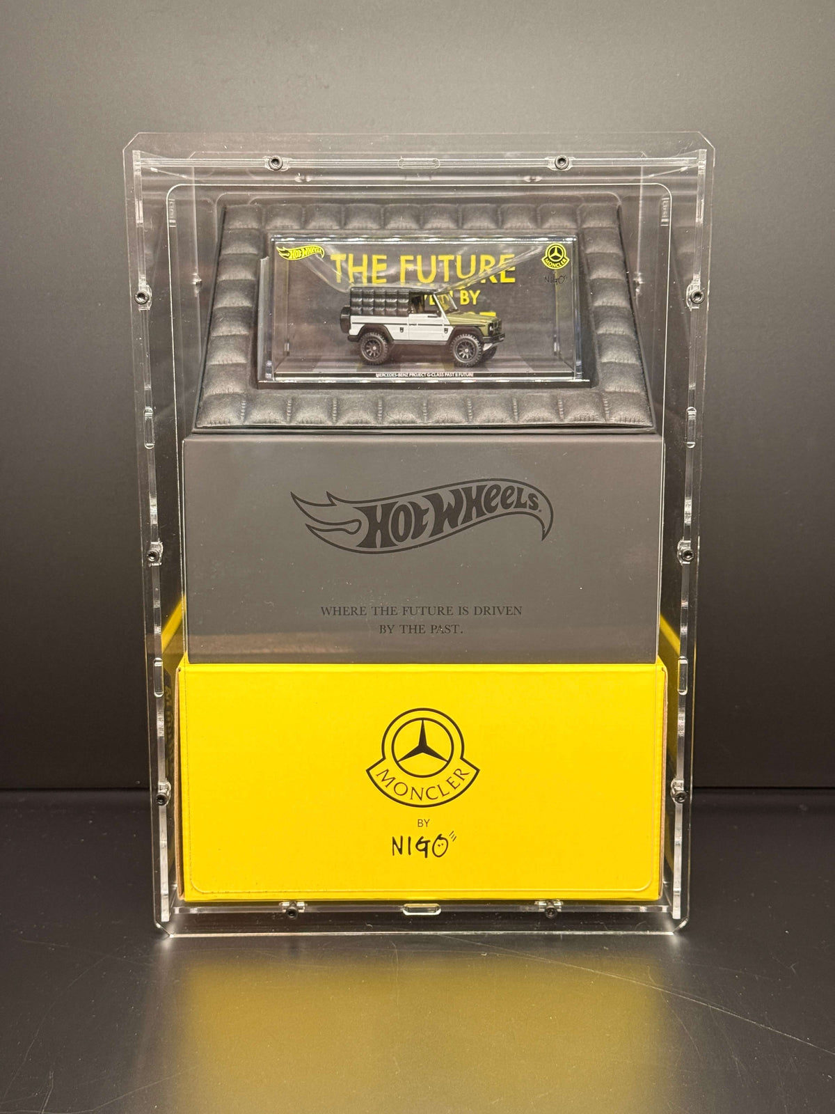 Hot Wheels x Mercedes-Benz Project G-class Past II Future designed by NIGO Acrylic Display Case