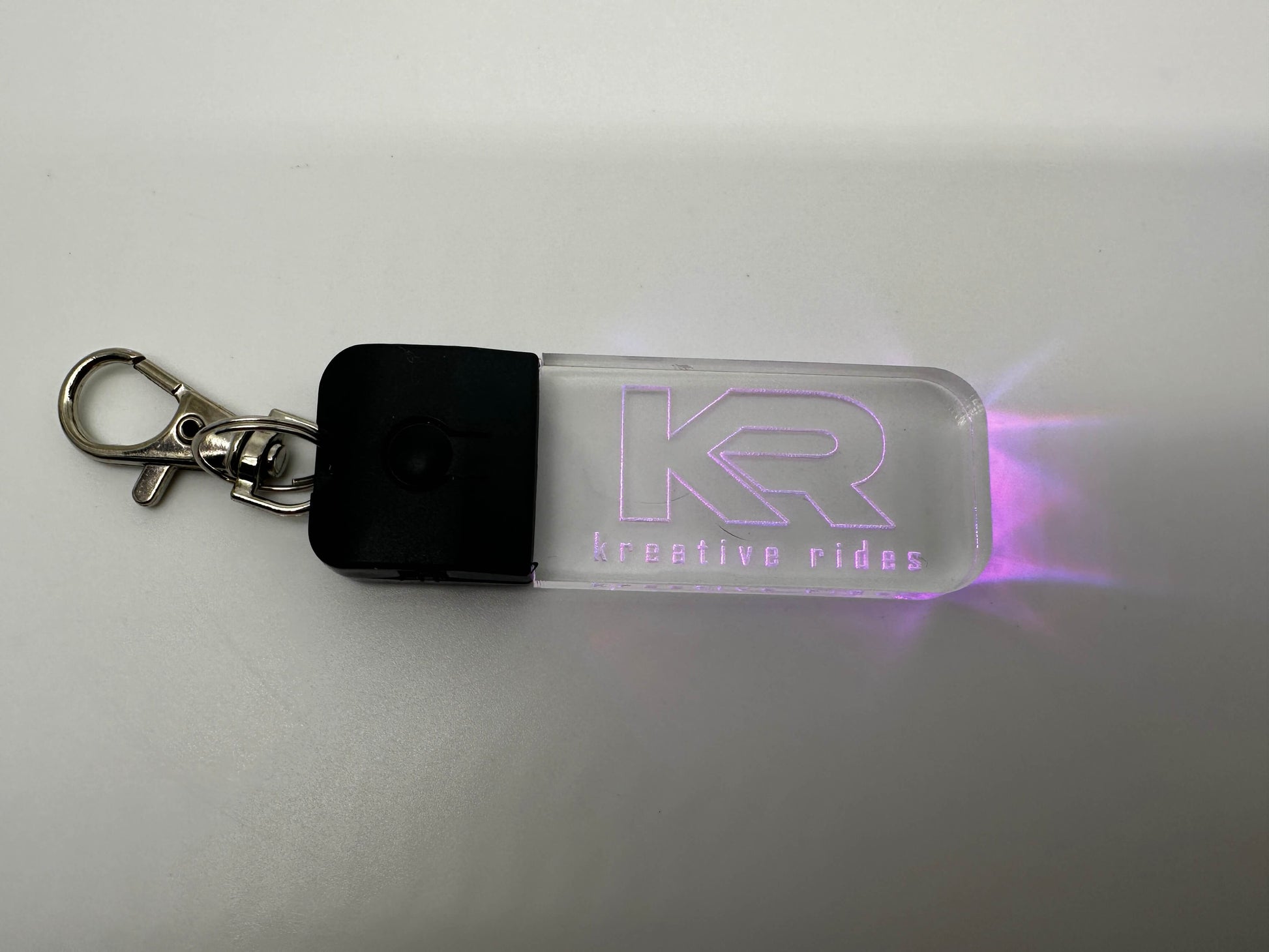 Personalized RGB LED Keychain