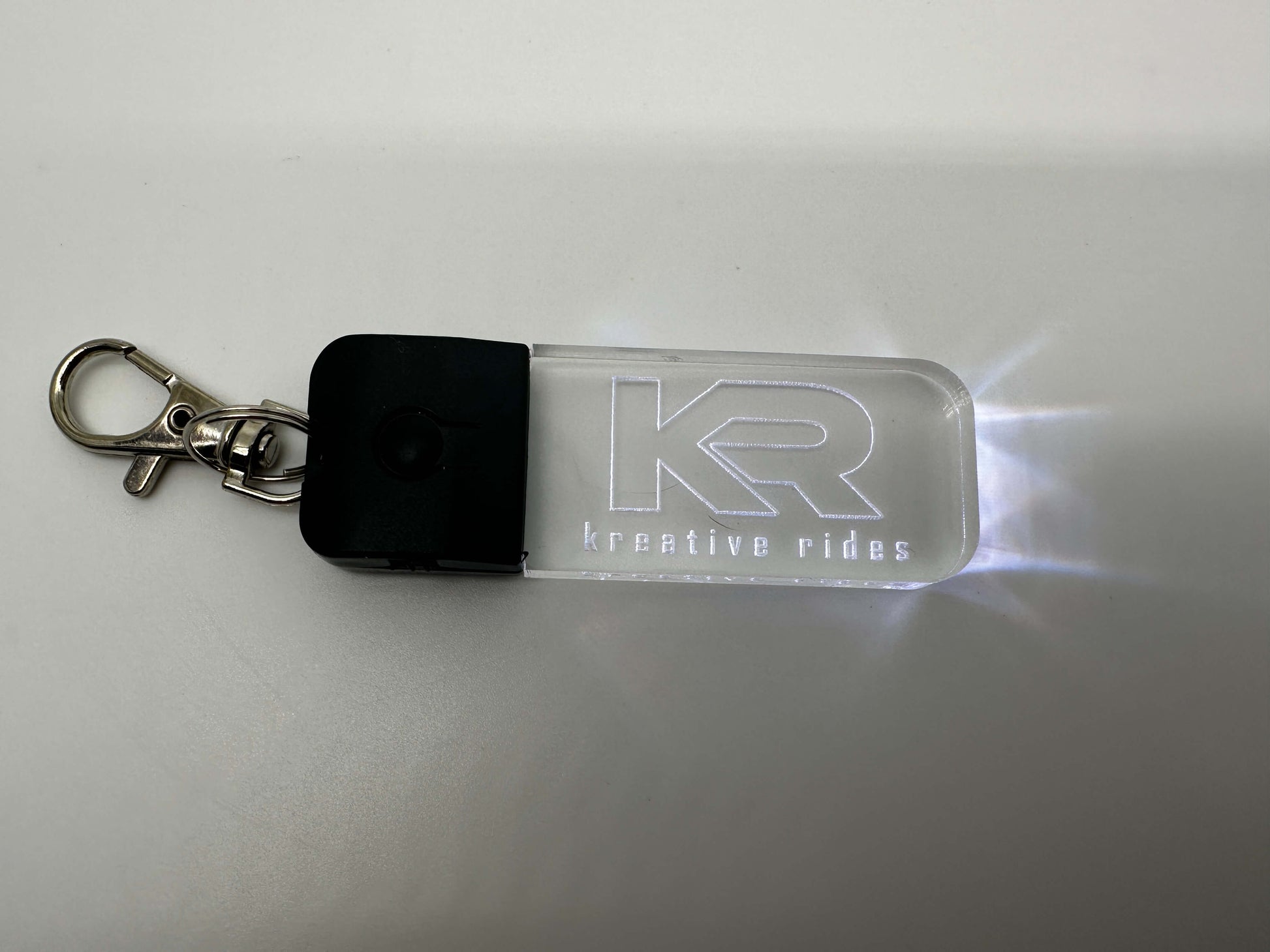 Personalized RGB LED Keychain