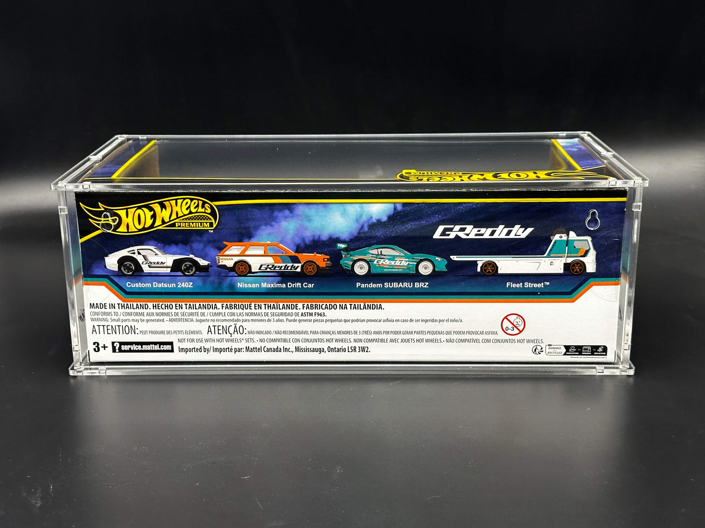 Hot Wheels Diorama Set Acrylic Display