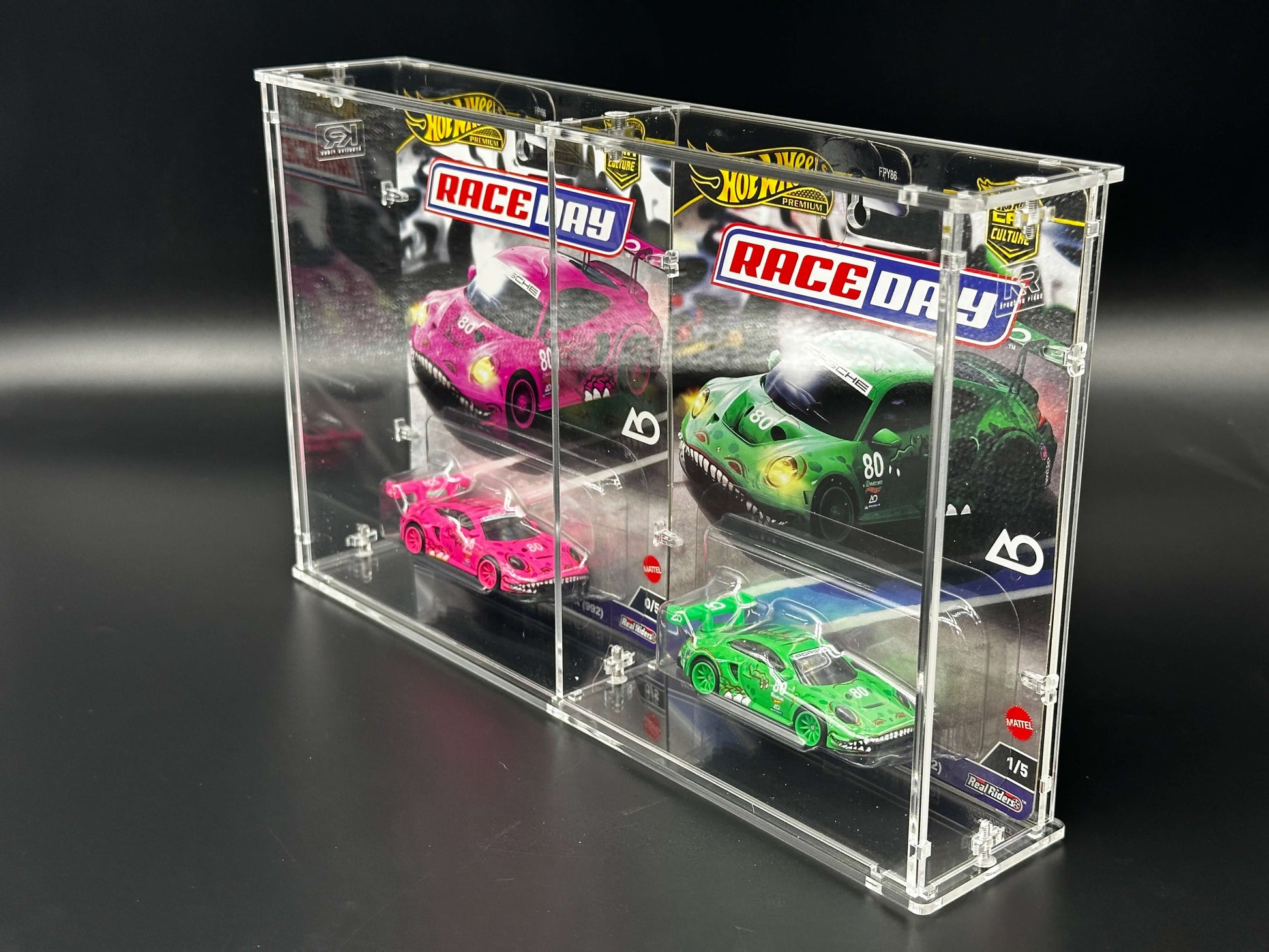 Hot Wheels Dual Premium Acrylic Display