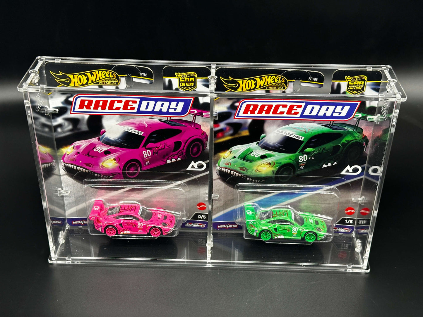 Hot Wheels Dual Premium Acrylic Display