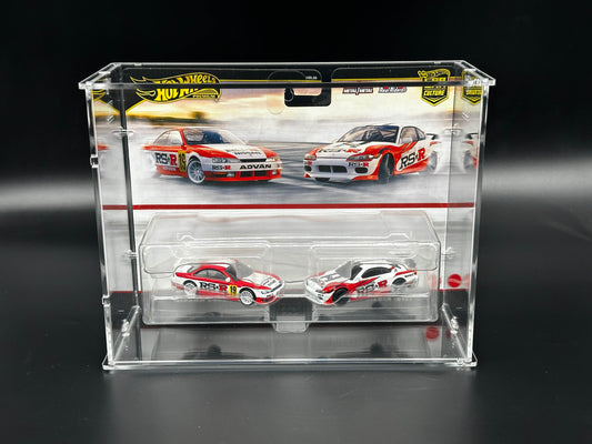 Hot Wheels Premium Car Culture 2-Pack Acrylic Display