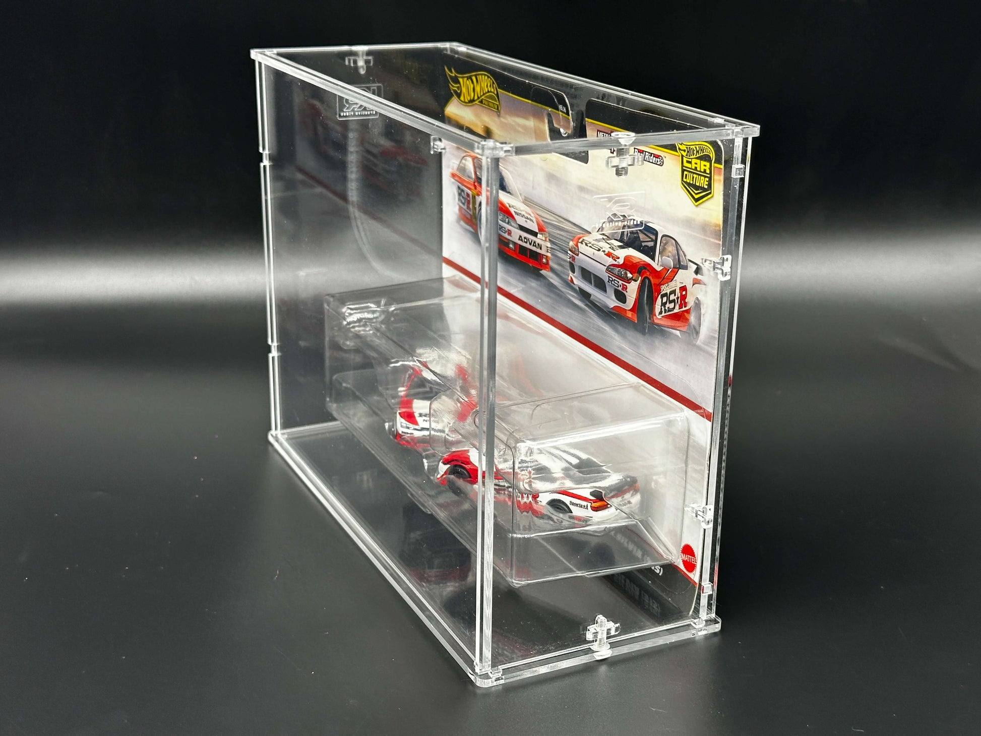 Hot Wheels Premium Car Culture 2-Pack Acrylic Display