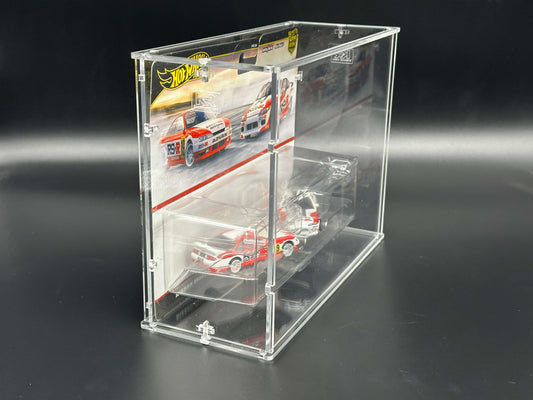 Hot Wheels Premium Car Culture 2-Pack Acrylic Display