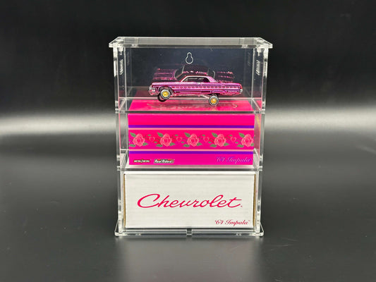 핫휠 RLC 소형 박스 3단 다이캐스트 아크릴 디스플레이