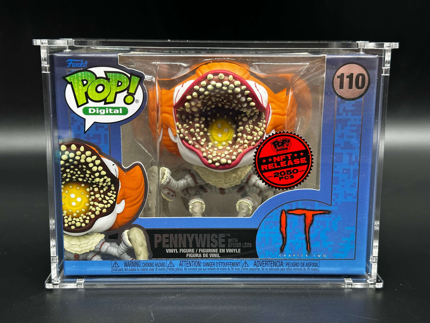 Vertical Funko Pop Standard Acrylic Display Case