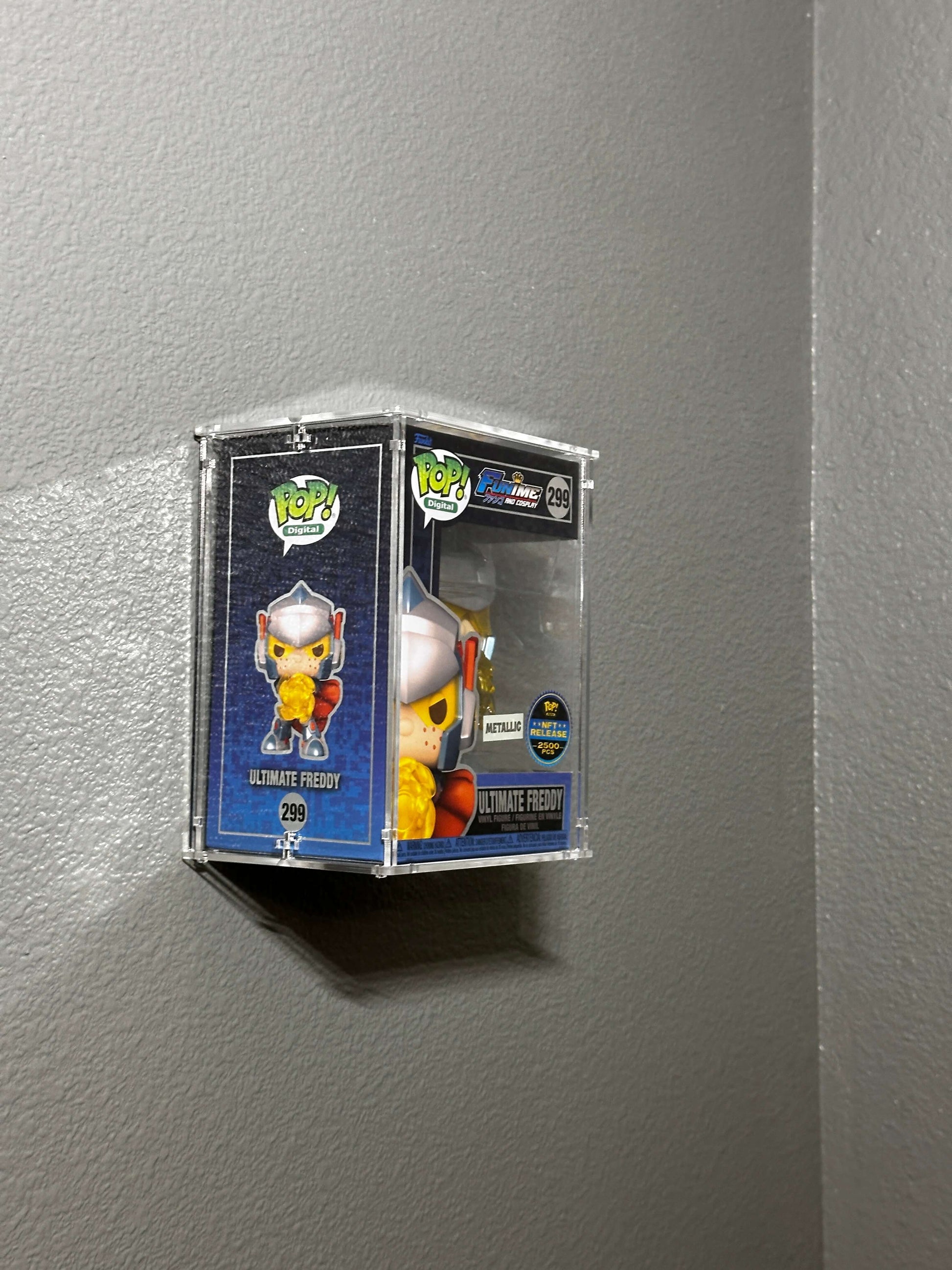 Funko Pop Standard Horizontal Acrylic Display Case Wall Mountable
