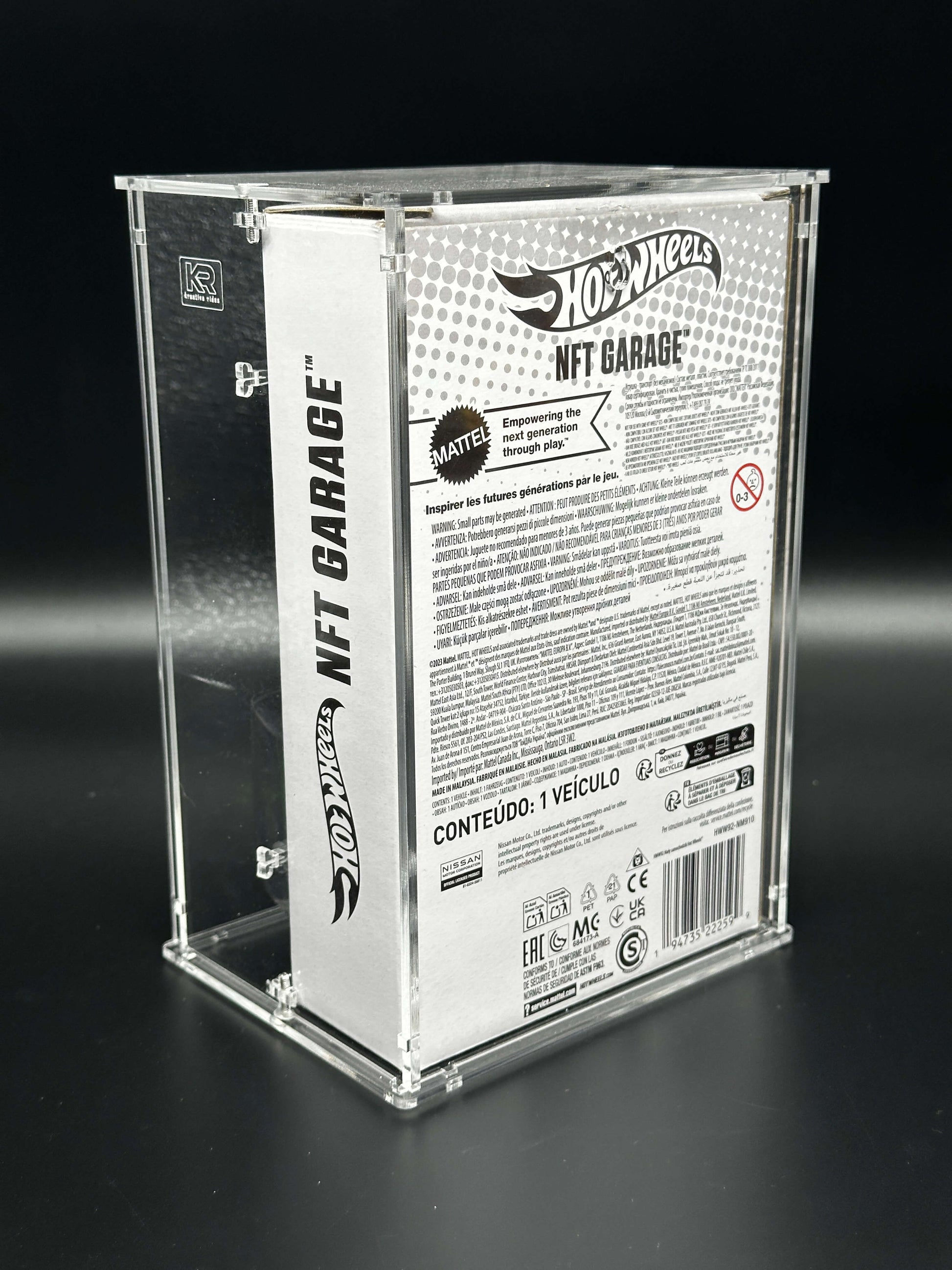 Hot Wheels NFT Acrylic Display Case