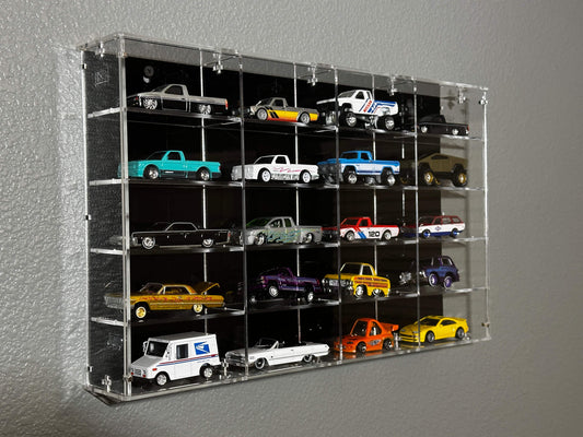 THE TWENTY PACK - Acrylic display case with 1:64 scale model cars