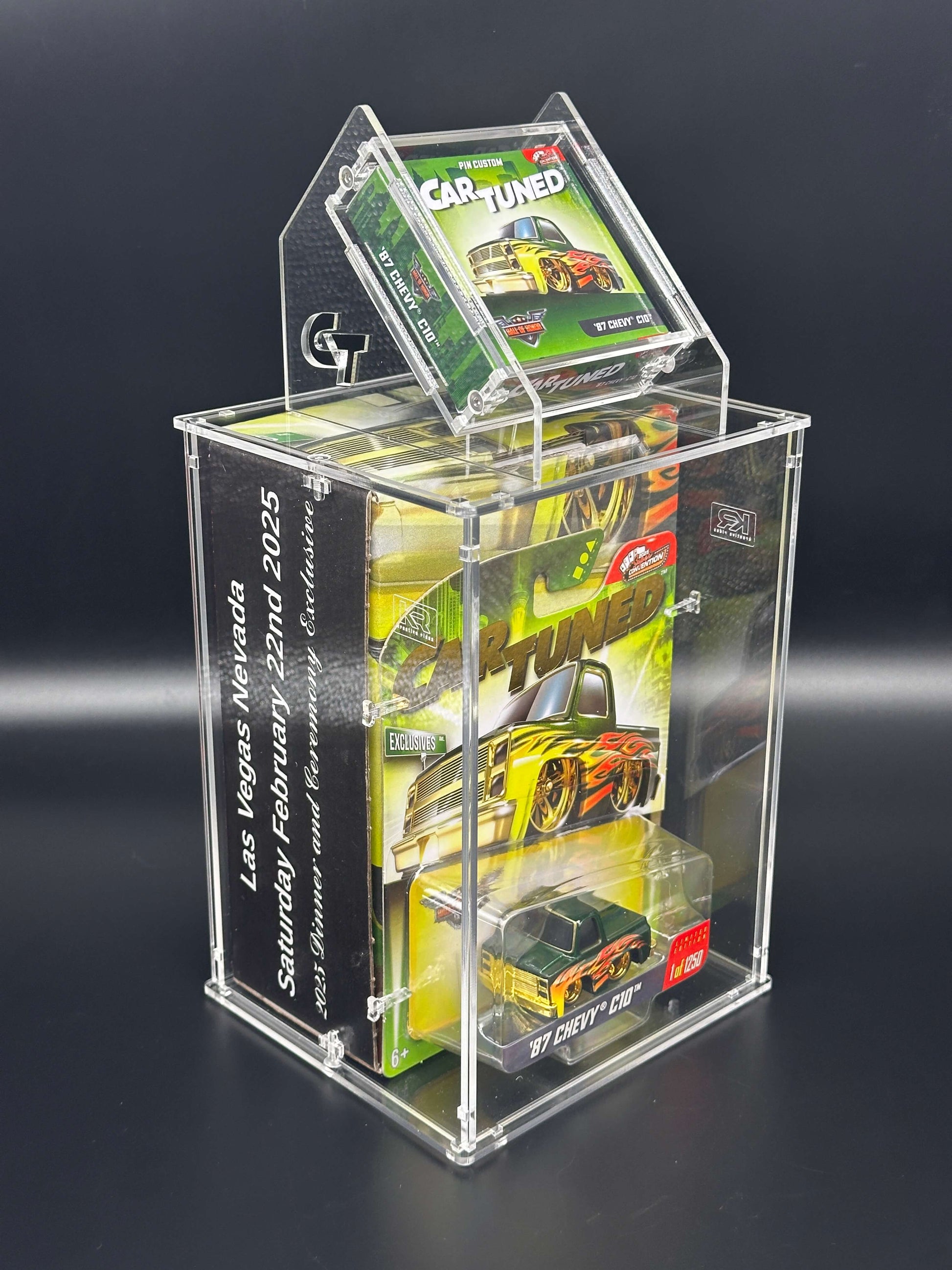Car Tuned Dinner Car Display with Pin Display Add-On
