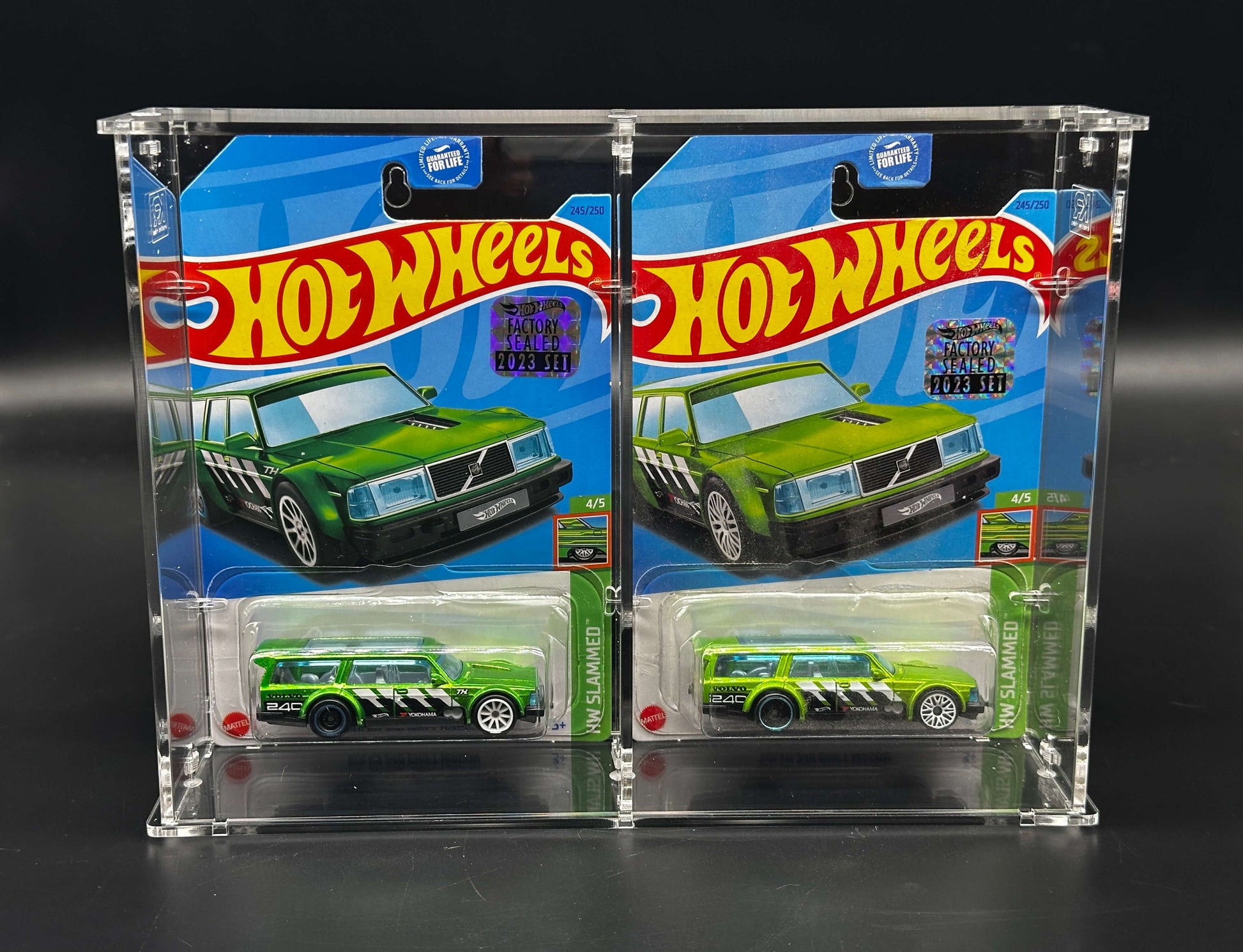 Dual Hot Wheels Mainline/RLC Acrylic Display