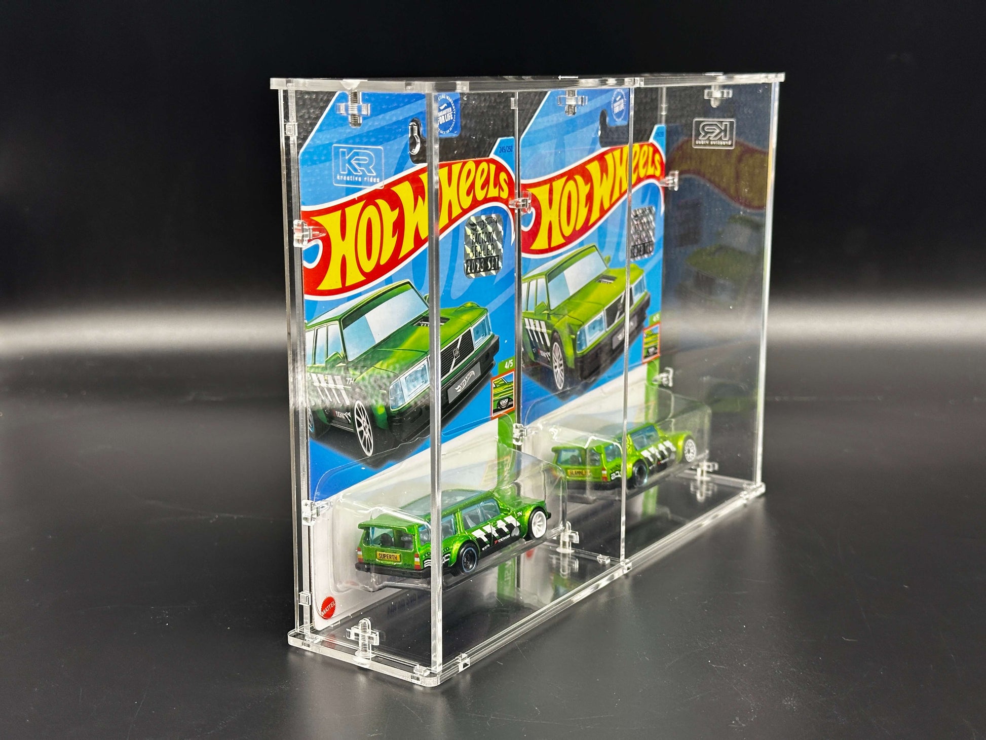 Dual Hot Wheels Mainline/RLC Acrylic Display
