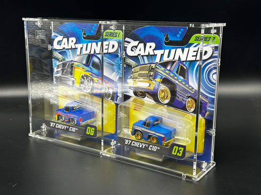 Dual Car Tuned Acrylic Display