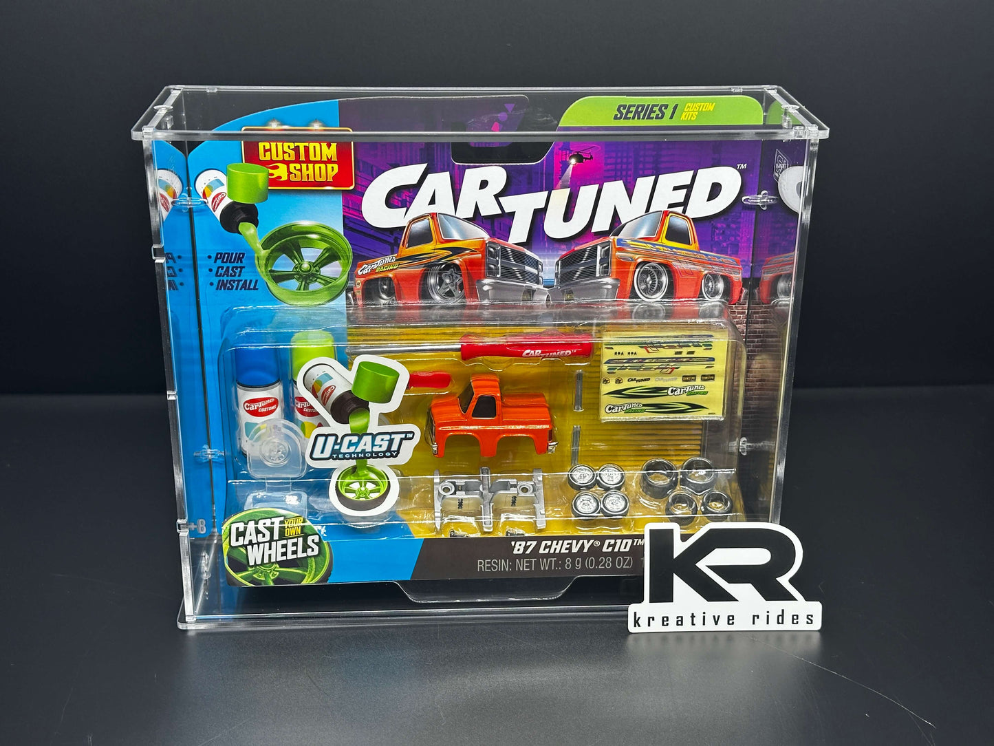 Car Tuned Custom Shop Acrylic Display Case