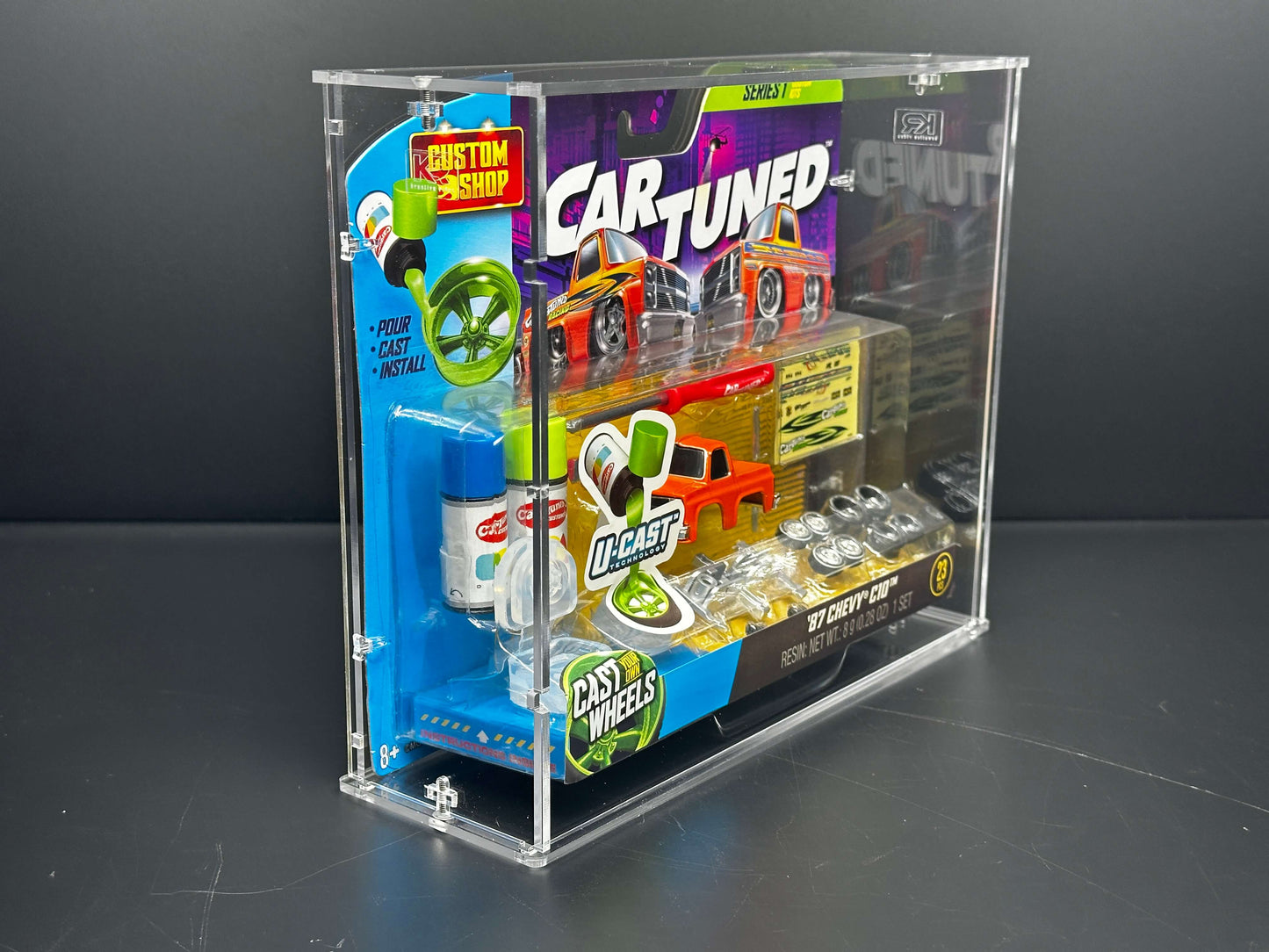 Car Tuned Custom Shop Acrylic Display Case