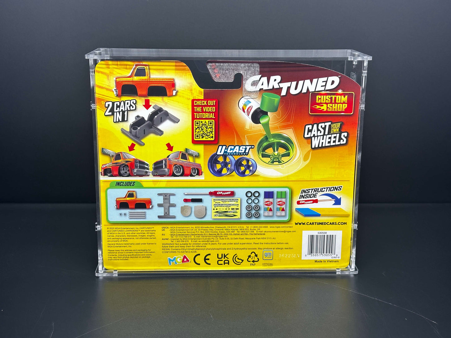 Car Tuned Custom Shop Acrylic Display Case