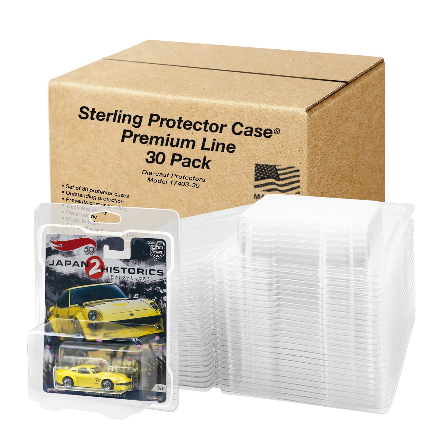Sterling Protector Case Premium Line 모델 17403 카드 크기 6.5" x 5.25"에 맞습니다.