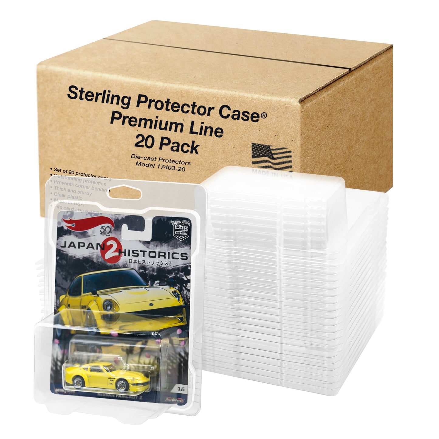 Sterling Protector Case Premium Line 모델 17403 카드 크기 6.5" x 5.25"에 맞습니다.