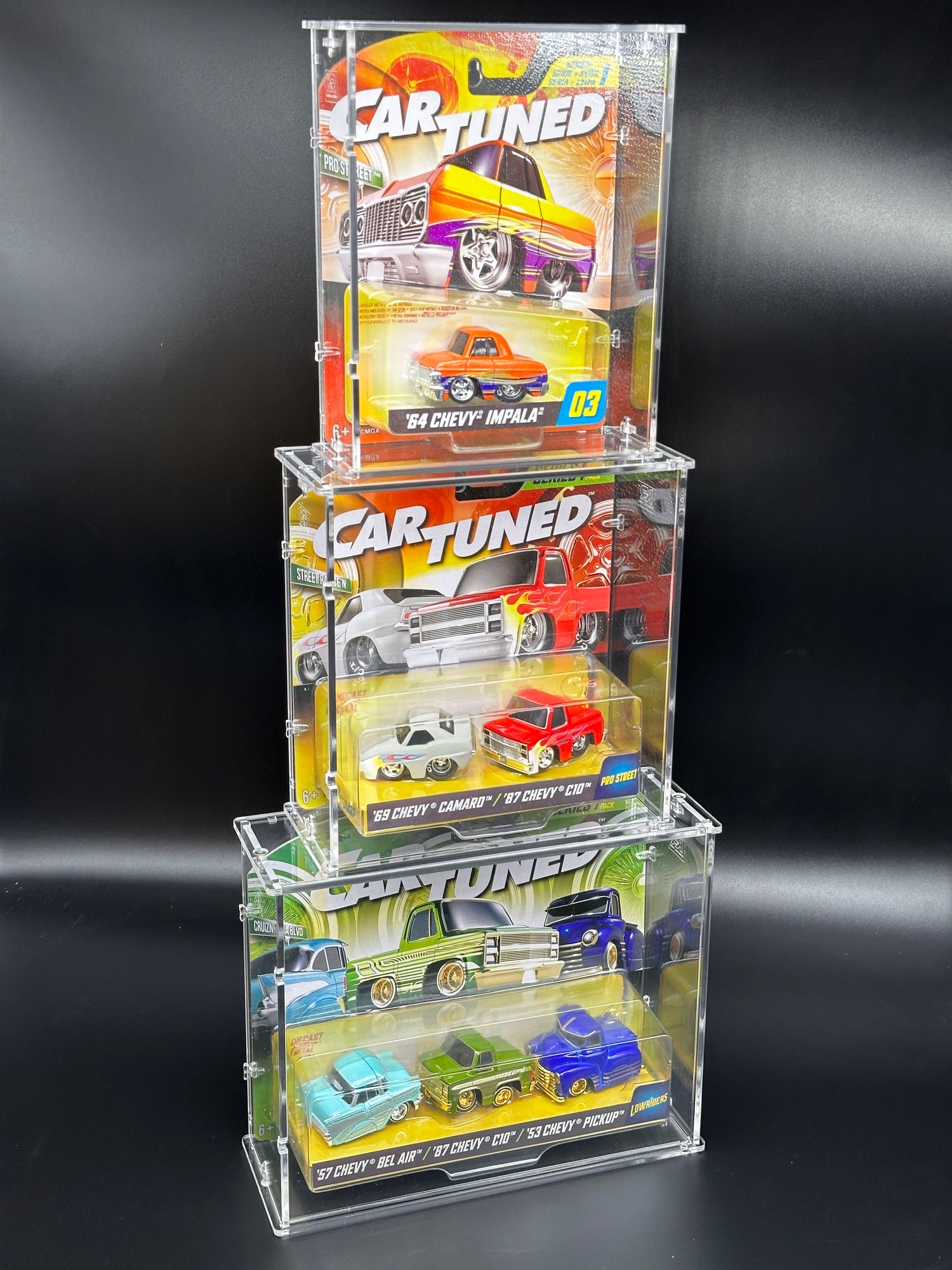 Box Style Car Tuned Display Cases