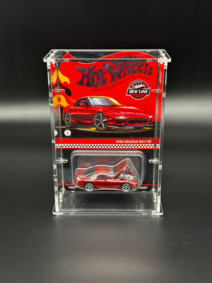 2 Pack Bundle of Hot Wheels Mainline/RLC, Matchbox, and Car Tuned (Walgreens Edition) Acrylic Displays