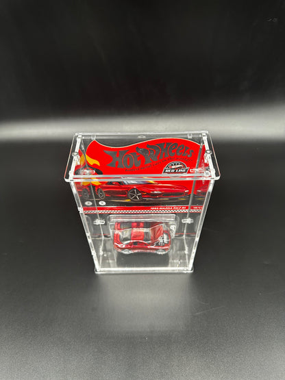 2 Pack Bundle of Hot Wheels Mainline/RLC, Matchbox, and Car Tuned (Walgreens Edition) Acrylic Displays