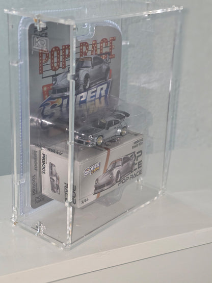 Blistered Pop Race Acrylic Display Case