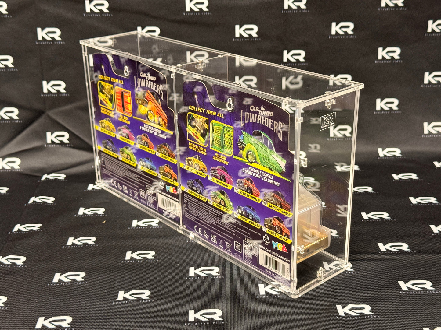 Dual Car Tuned Double/Lowrider/Rig Acrylic Display