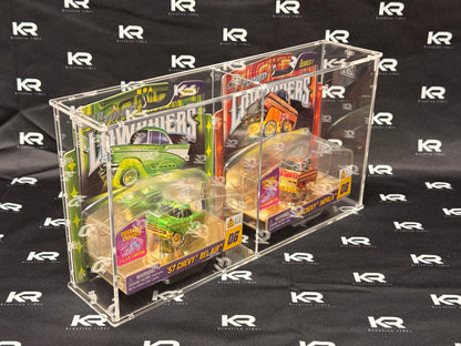 Dual Car Tuned Double/Lowrider/Rig Acrylic Display