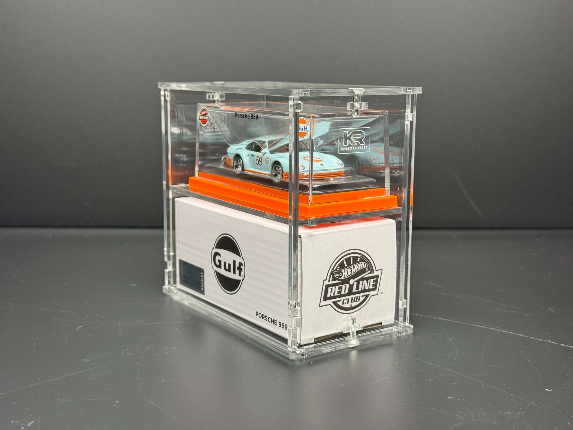Hot Wheels RLC Small Box 2-Tier Diecast Acrylic Display