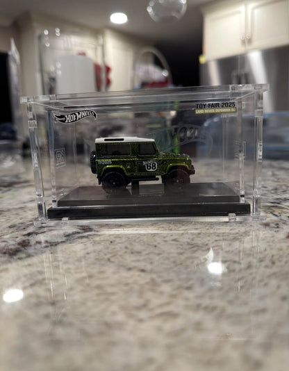 Hot Wheels Tall Toy Fair 1-Tier Diecast Acrylic Display *Stackable*