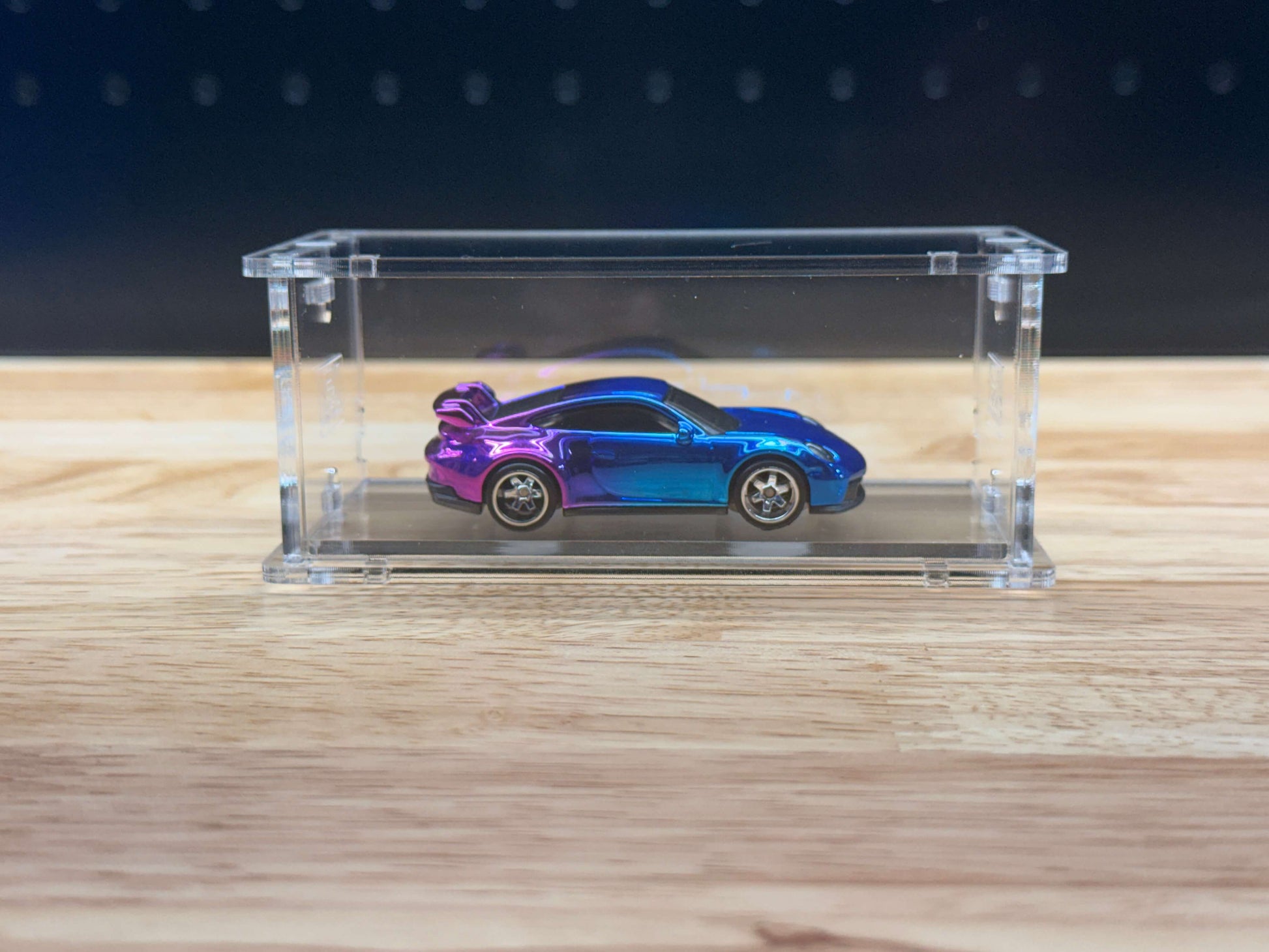 Customizers Standard Diecast Acrylic Display with optional removable base
