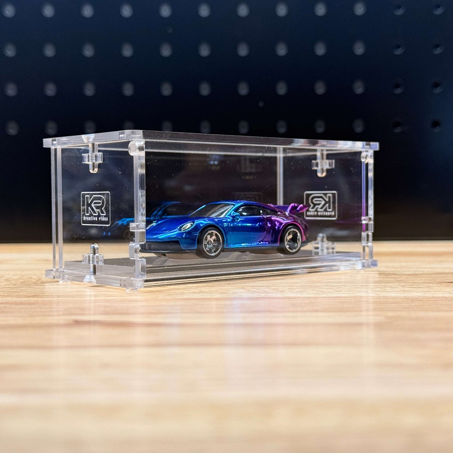 Customizers Standard Diecast Acrylic Display with optional removable base