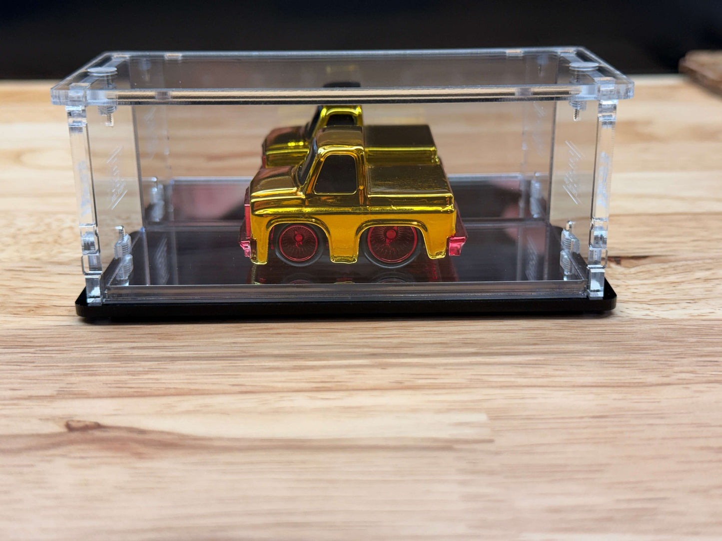 Customizers Standard Diecast Acrylic Display with optional removable base